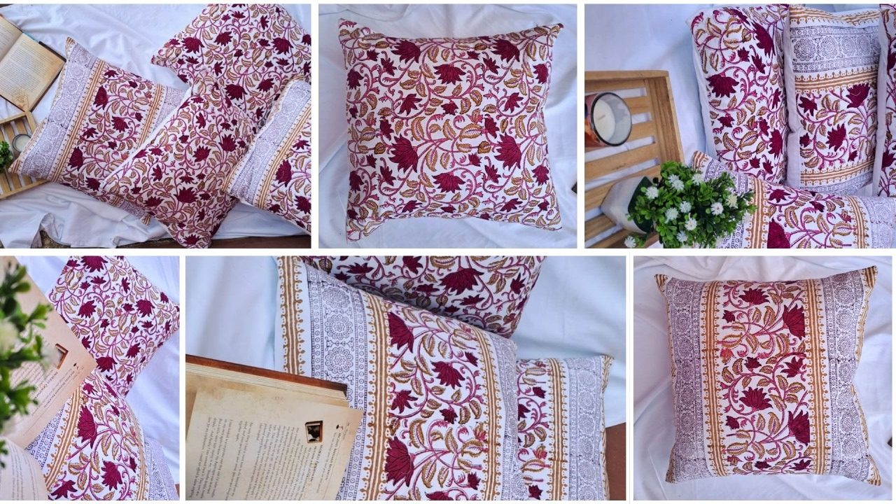 block print cushion covers in bhopal