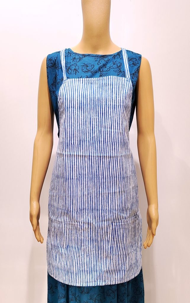 Blue Stripe Apron